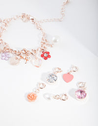 Kids Make Your Own Charm Bracelet - link has visual effect only