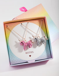 Kids BFF Unicorn Necklace Set - link has visual effect only