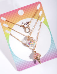 Kids Ice Cream Shaker Necklace Pack - link has visual effect only