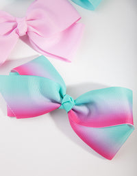 Kids Fabric Small Mint & Pink Bow Pack - link has visual effect only