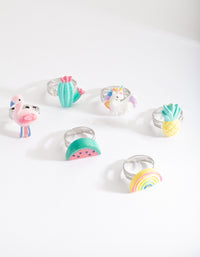 Kids Tropical Ring 6-Pack - link has visual effect only