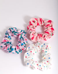 Kids Printed Scrunchie Pack - link has visual effect only