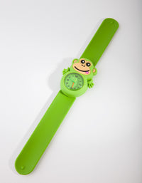 Kids Green Monkey Slap Watch - link has visual effect only