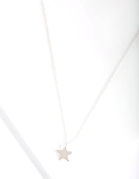 Sterling Silver Star Necklace - link has visual effect only