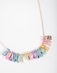 Kids Metallic Charm Necklace Pack - link has visual effect only