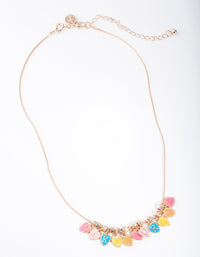 Kids Rainbow Charm Necklace Pack - link has visual effect only