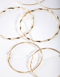 Gold Plated Hoop Pack - link has visual effect only