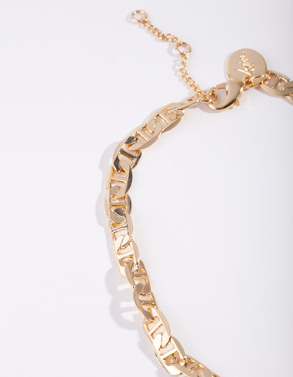 Gold Plated Figaro Anklet