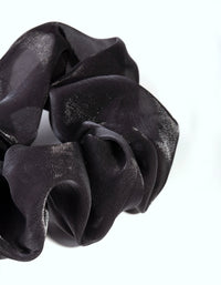 Black Organza Scrunchie - link has visual effect only