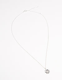 Kids Sterling Silver Daisy 30cm Necklace - link has visual effect only