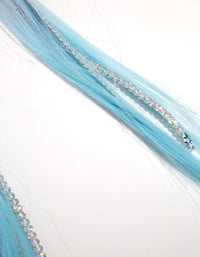 Kids Fabric Hair Shell Sequin Clip - link has visual effect only