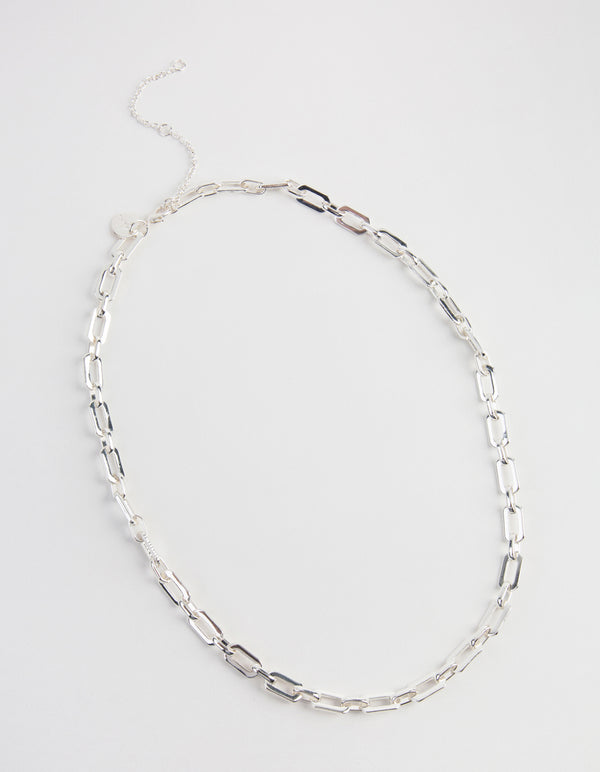 Rectangle Chain Choker – Hannah Naomi Jewelry