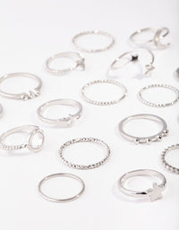 Silver Celestial Ring 24-Pack - link has visual effect only