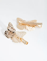 Gold Stamp Butterfly Pack Clip - link has visual effect only