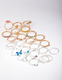Mixed Metals Dolphin 24-Pack Rings - link has visual effect only