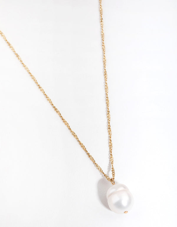 Everyday Wearing Single Freshwater Pearl Necklace – ZG_Pearls