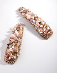 Gold Sequin Flower Bead Pack Clip - link has visual effect only