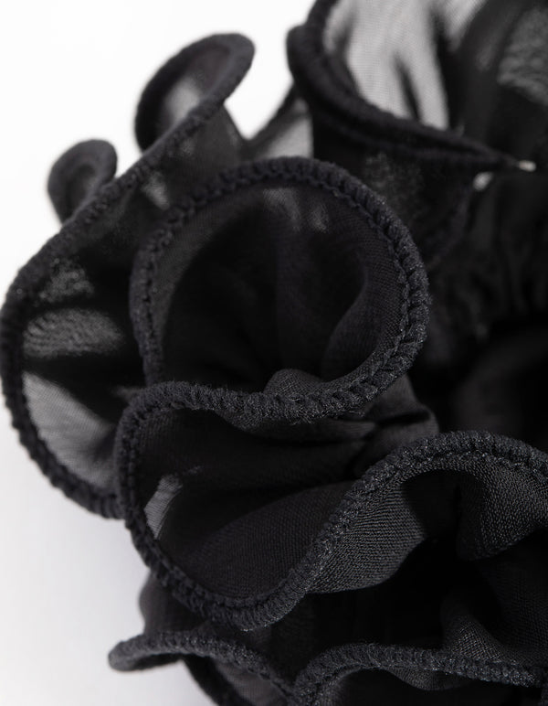 Oversized Frill Scrunchie