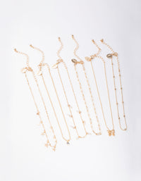 Gold Star Pearl Choker 6-Pack - link has visual effect only