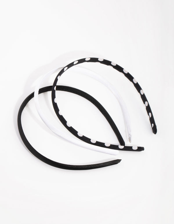 Black Spot Headband Pack
