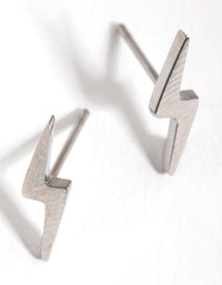 Titanium Lightning Stud Earrings - link has visual effect only