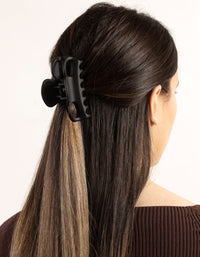 Black Bow Hair Claw Clip - link has visual effect only