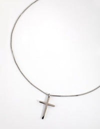Surgical Steel Cross Necklace - link has visual effect only