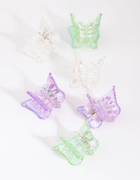 Acrylic Mixed Butterfly Mini Claw Pack - link has visual effect only