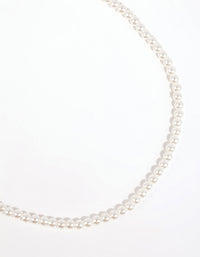 Silver Small Pearl Choker - link has visual effect only