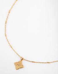Gold Plated Vintage Star Pendant Necklace - link has visual effect only