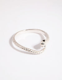 Sterling Silver Snake Wrap Ring - link has visual effect only