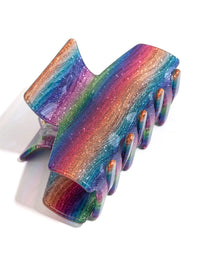 Kids Acrylic Ombre Rainbow Claw - link has visual effect only