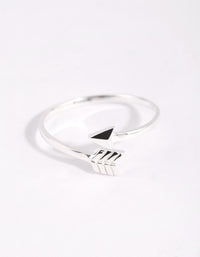 Sterling Silver Arrow Ring - link has visual effect only