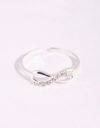 Sterling Silver Infinity Ring - link has visual effect only