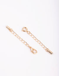 Gold Magnetic Necklace Extender - link has visual effect only