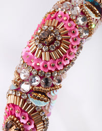 Beaded Diamante Alice Band - link has visual effect only