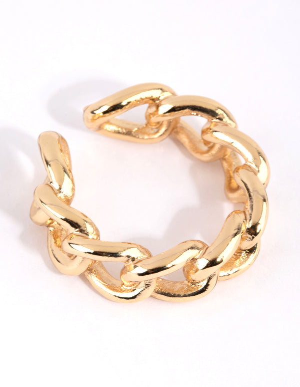 Gold Plated Adjustable Chain Ring Pack