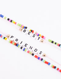 Kids Best Friend Rainbow Bracelet 4-Pack - link has visual effect only
