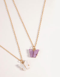Kids Butterfly Necklace Set - link has visual effect only