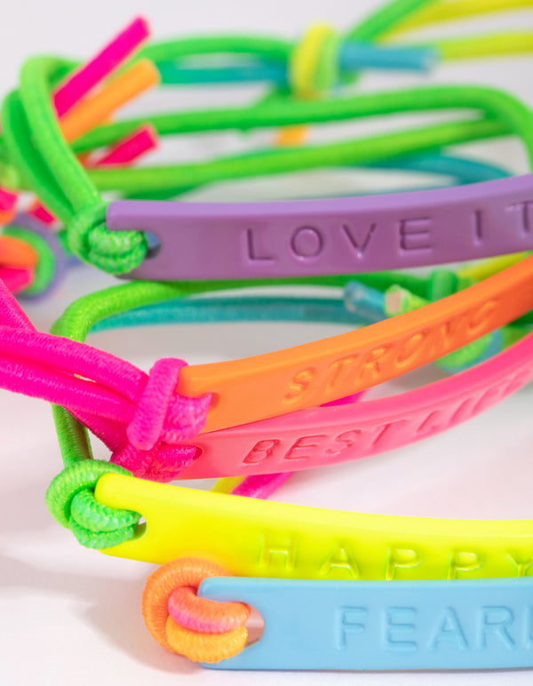 Kids Affirmation Bracelet Pack