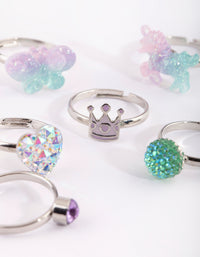 Kids Butterfly Ombre Ring Pack - link has visual effect only