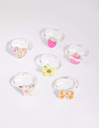 Kids Fluro Ring 6-Pack - link has visual effect only