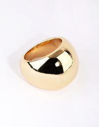 Gold Plated Statement Ring - link has visual effect only