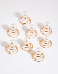 Gold Pearl Hair Screw Pack - link has visual effect only