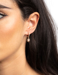 Gold Celestial Huggie Hoop Earring Pack - link has visual effect only