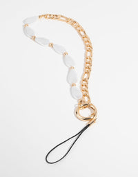 Pearl Phone Charm - link has visual effect only