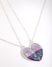Kids Heart Best Friend Necklace Pack - link has visual effect only