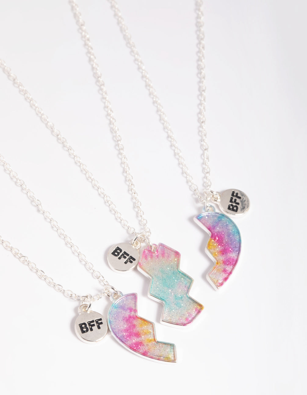 Girls' 2pk Bff Necklace Set With Magnetic Butterfly Wings - Cat & Jack™ :  Target
