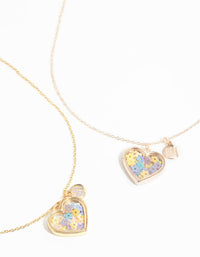 Kids Pastel Best Friend Necklace - link has visual effect only