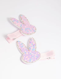 Kids Pastel Bunny Clips - link has visual effect only